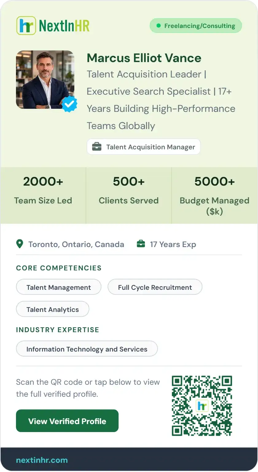 HR Verified Card